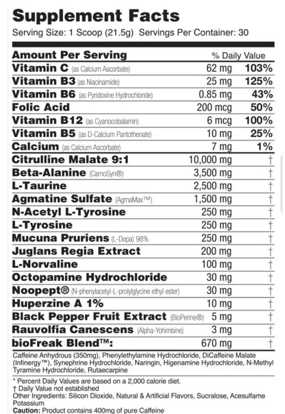 Super BioFREAK OMG by Global Formulas